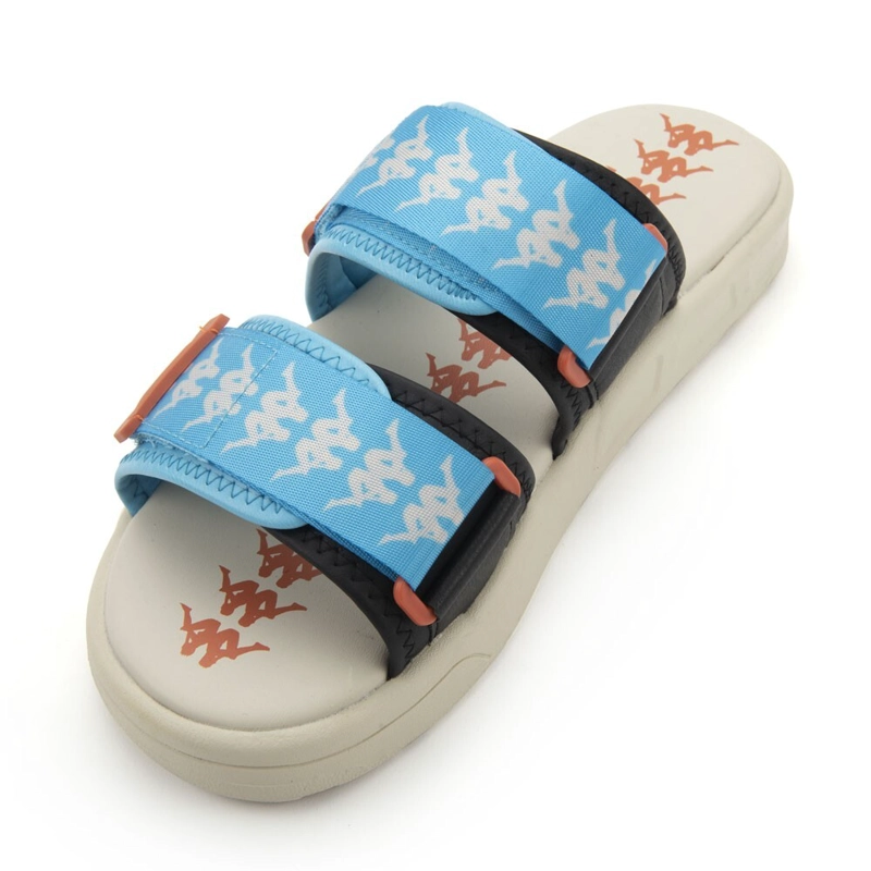 SANDALIAS UNISEX KAPPA BANDA 222 ASTER 1 BLUE WHITE OFF RED - 4