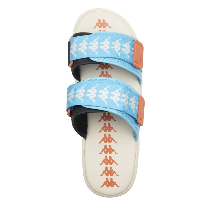 SANDALIAS UNISEX KAPPA BANDA 222 ASTER 1 BLUE WHITE OFF RED - 5