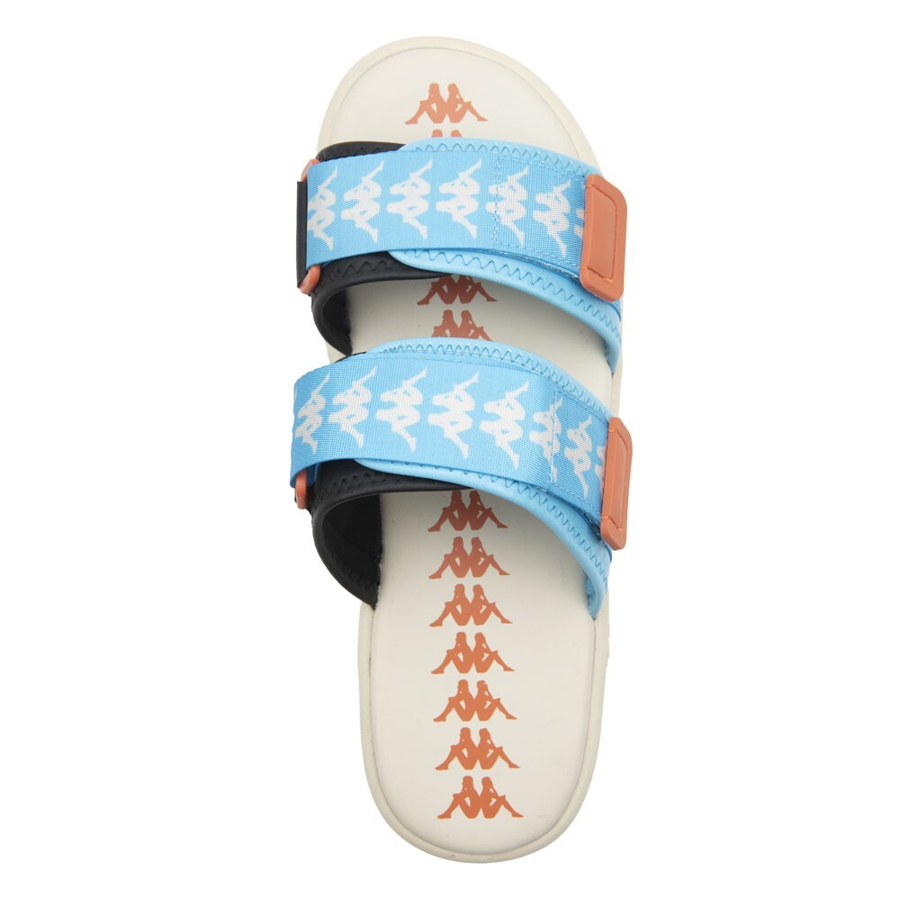 SANDALIAS UNISEX KAPPA BANDA 222 ASTER 1 BLUE WHITE OFF RED - 5