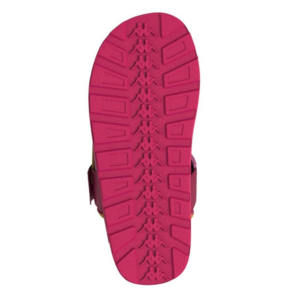 SANDALIAS UNISEX KAPPA AUTHENTIC MITEL PINK RED RUBBER - 3