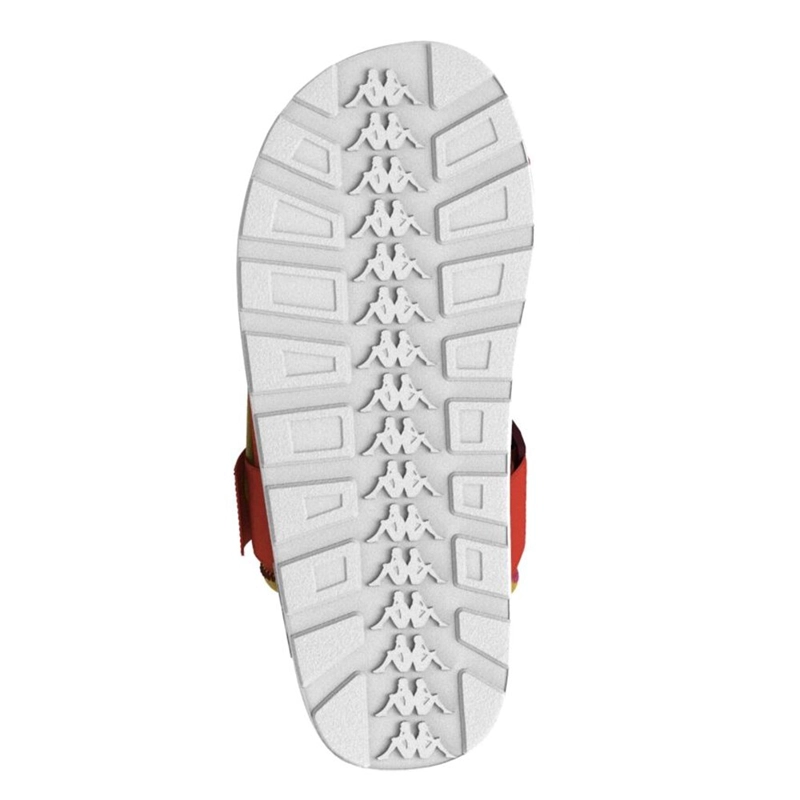 SANDALIAS UNISEX KAPPA AUTHENTIC MITEL RED WHITE BLUE - 3