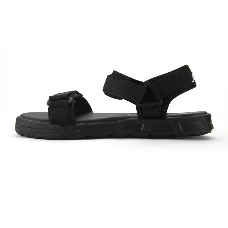 SANDALIAS UNISEX KAPPA AUTHENTIC CLOTY 1 BLACK WHITE - 2
