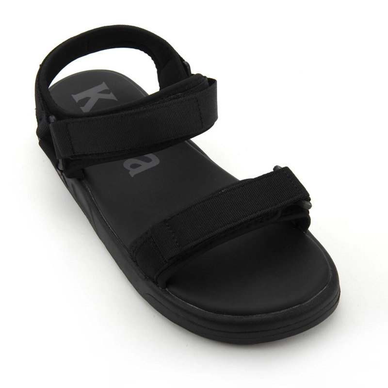 SANDALIAS UNISEX KAPPA AUTHENTIC CLOTY 1 BLACK WHITE - 3