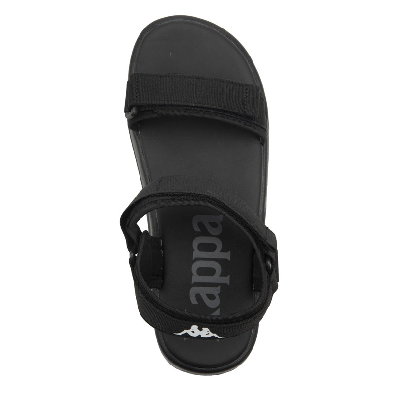 SANDALIAS UNISEX KAPPA AUTHENTIC CLOTY 1 BLACK WHITE - 5