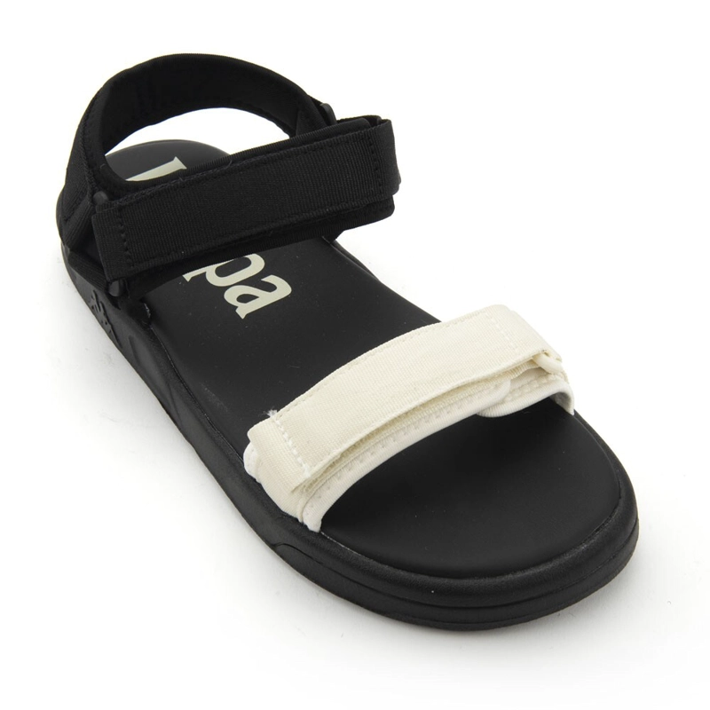 SANDALIAS UNISEX KAPPA AUTHENTIC CLOTY 1 BLACK OFF WHITE - 3