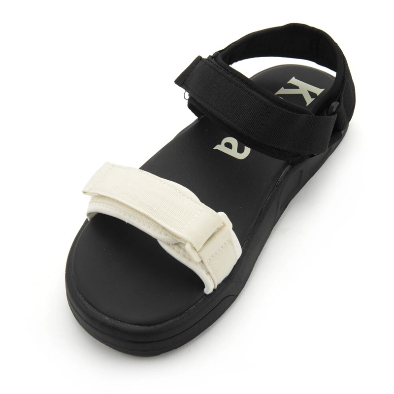 SANDALIAS UNISEX KAPPA AUTHENTIC CLOTY 1 BLACK OFF WHITE - 4