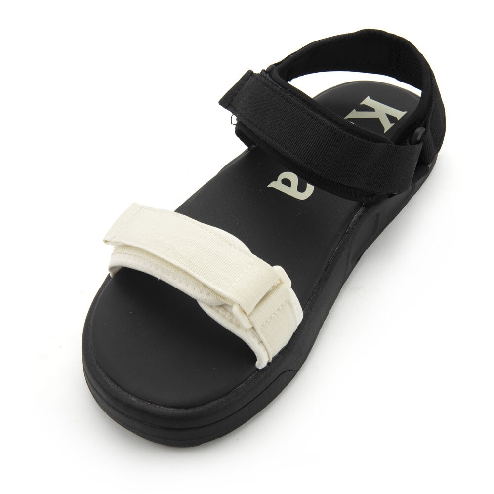 SANDALIAS UNISEX KAPPA AUTHENTIC CLOTY 1 BLACK OFF WHITE - 4