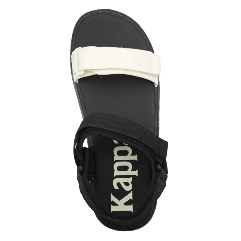SANDALIAS UNISEX KAPPA AUTHENTIC CLOTY 1 BLACK OFF WHITE - 5