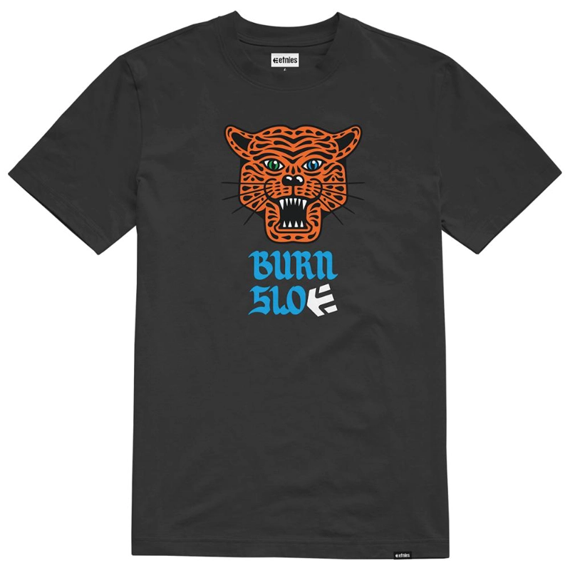 POLERA BURN SLOW BLACK - 1