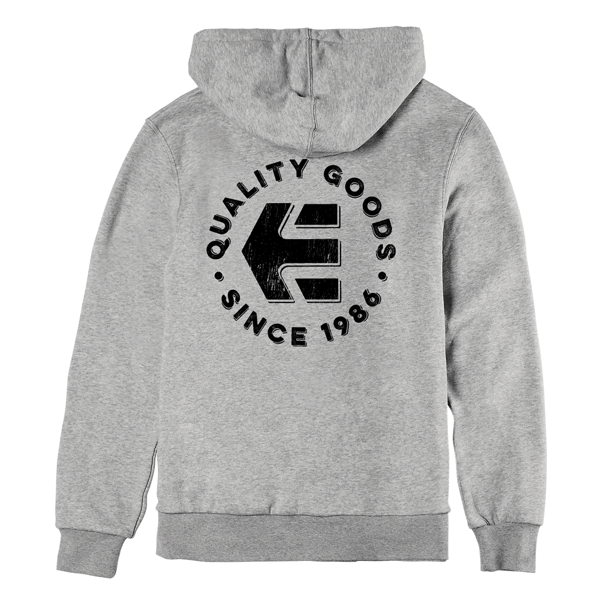 POLERON MEN ZIPPER SINCE 1986 HOODIE GREY HEATHER - 2