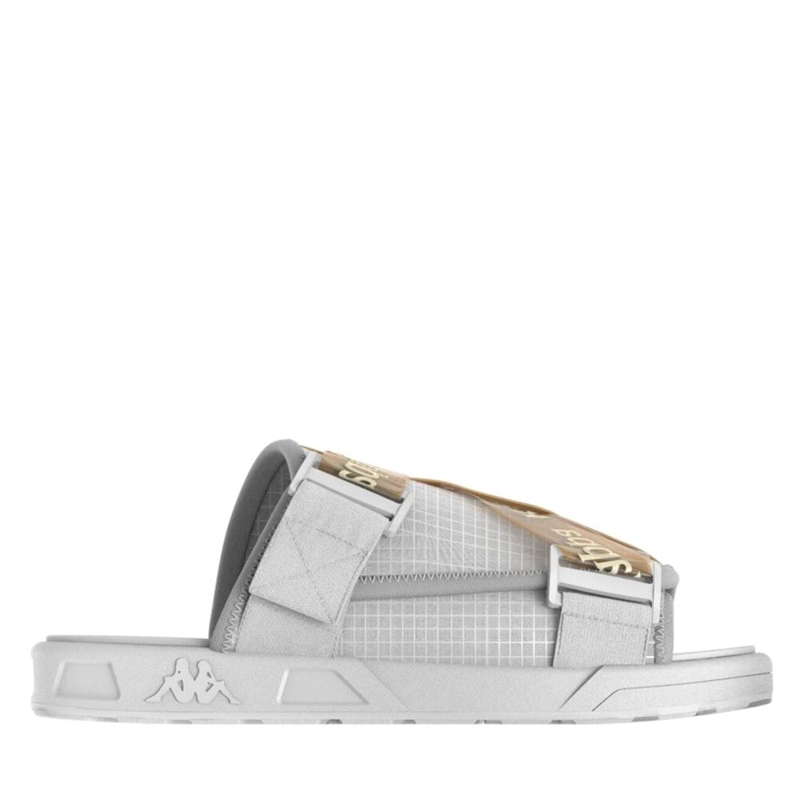 SANDALIAS UNISEX KAPPA AUTHENTIC MITEL WHITE SUNBUR - 1