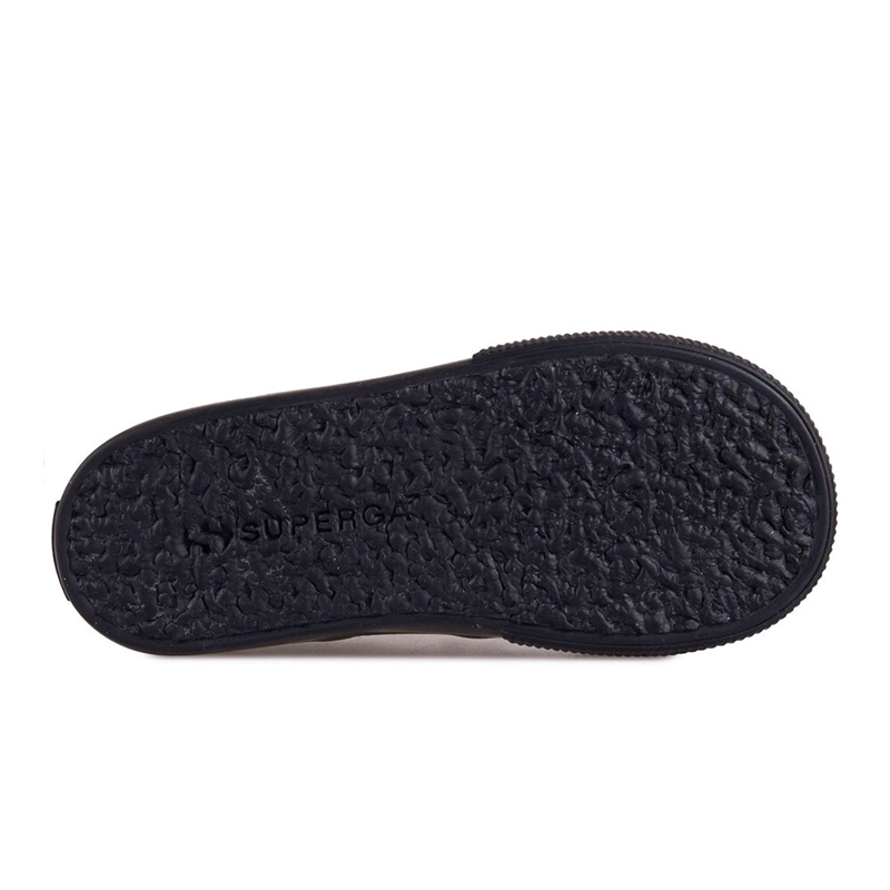 ZAPATILLAS NIÑA SUPERGA NEGRO S7118SW912 2730 KIDS STRAPS LAME TOTAL SHINE - 5