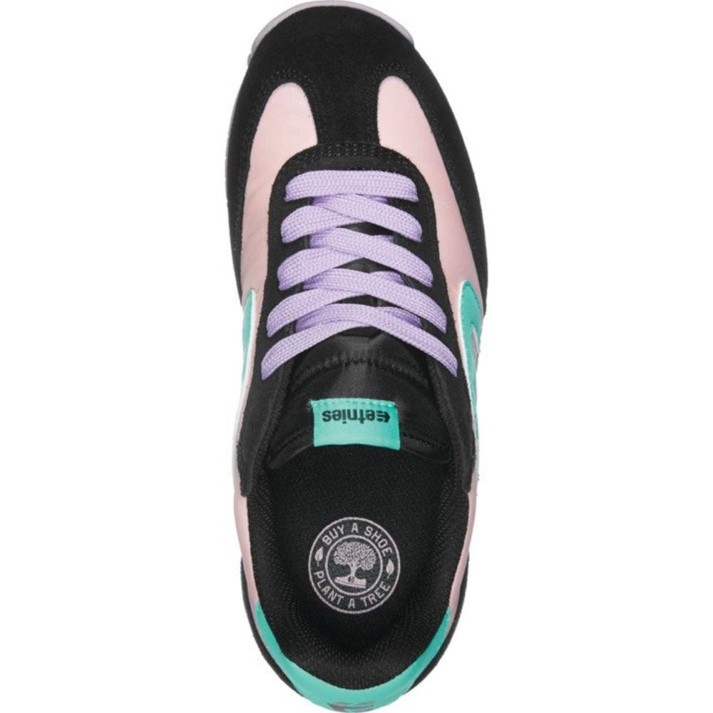 ZAPATILLA LO-CUT CB W'S BLACK PINK GREEN ETNIES - 2