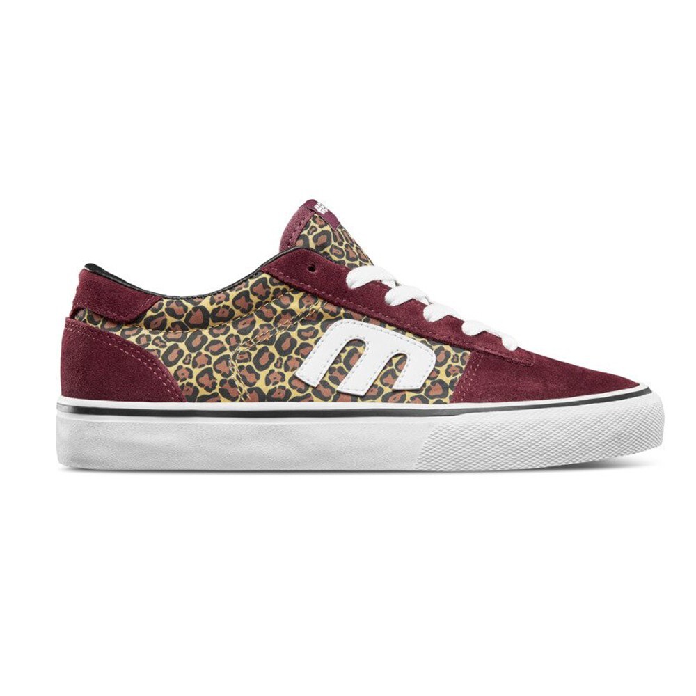 ZAPATILLAS MUJER ETNIES ROJO CALLI VULC W'S BURGUNDY TAN - 1