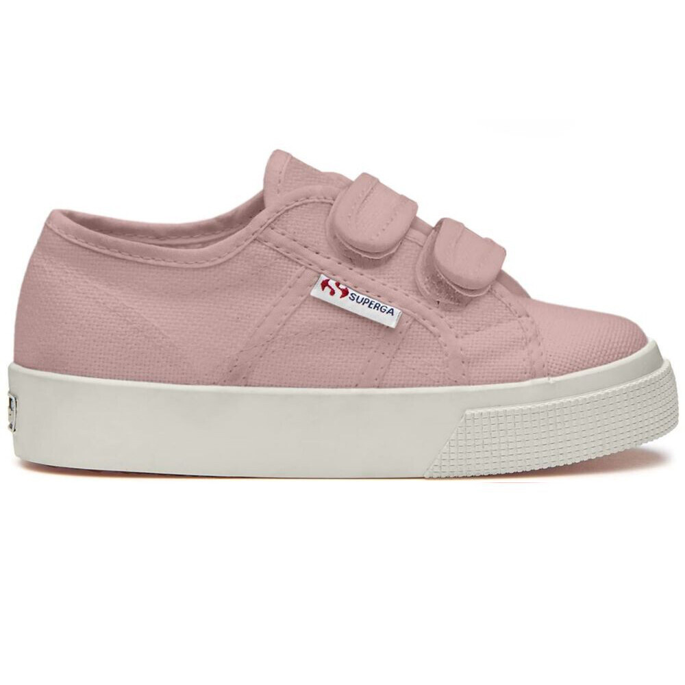 ZAPATILLAS NIÑA SUPERGA ROSADO 2730 KIDS STRAPS SMOKE - 1