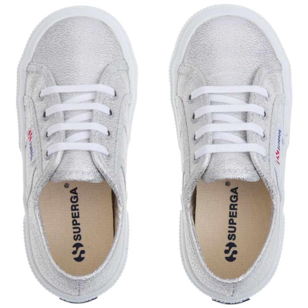 ZAPATILLA 2750 LAMEJ GREY SILVER SUPERGA - 2