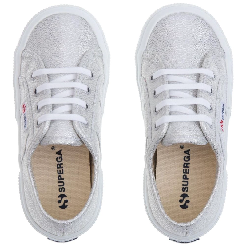 ZAPATILLA 2750 LAMEJ GREY SILVER SUPERGA - 2