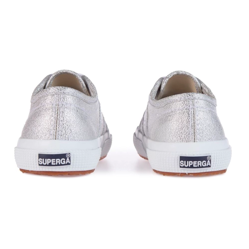 ZAPATILLA 2750 LAMEJ GREY SILVER SUPERGA - 3