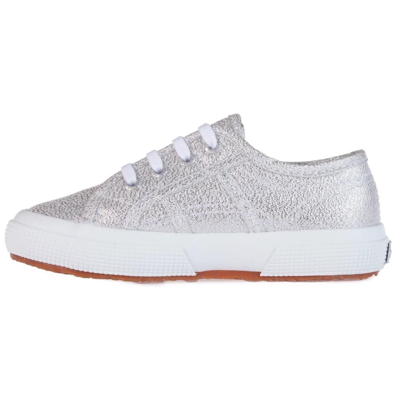 ZAPATILLA 2750 LAMEJ GREY SILVER SUPERGA - 5