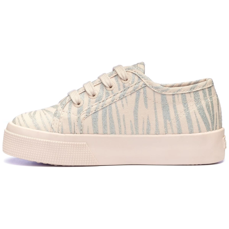 ZAPATILLAS UNISEX SUPERGA ROSADO S21173WA1U 2730 - COTJGLITTERZEBRA - 2