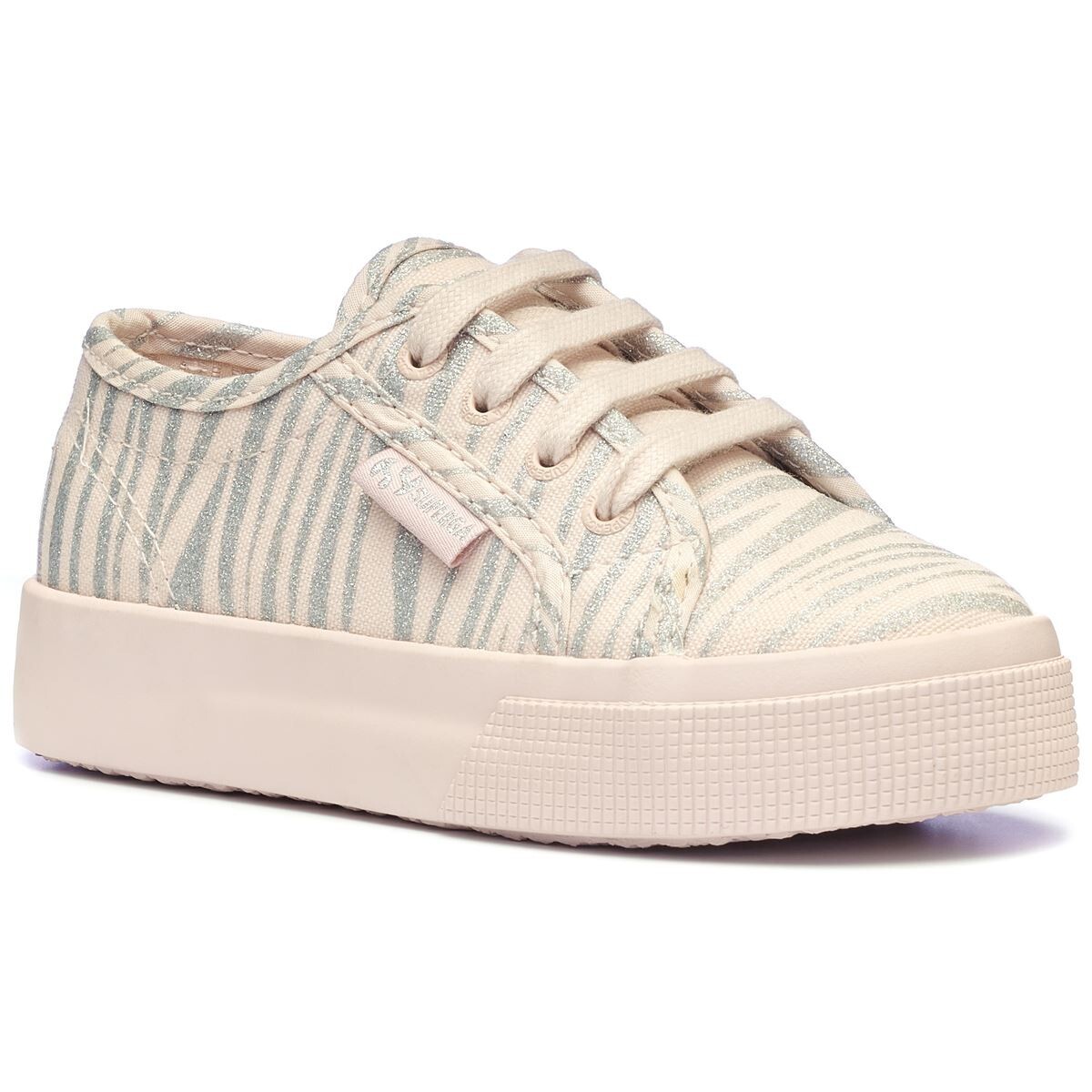 ZAPATILLAS UNISEX SUPERGA ROSADO S21173WA1U 2730 - COTJGLITTERZEBRA - 7