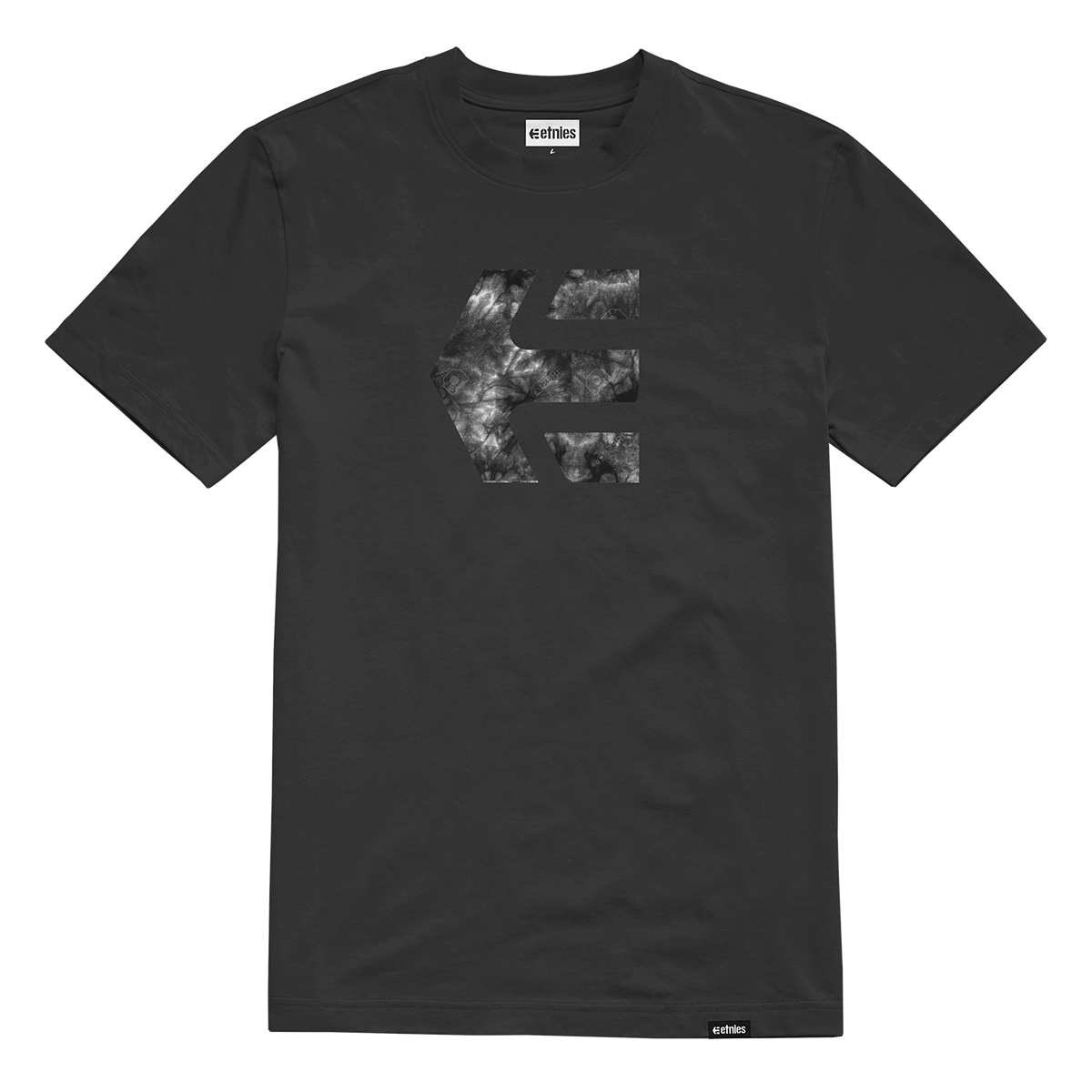 POLERA MEN ICON PRINT BLACK ACID - 1