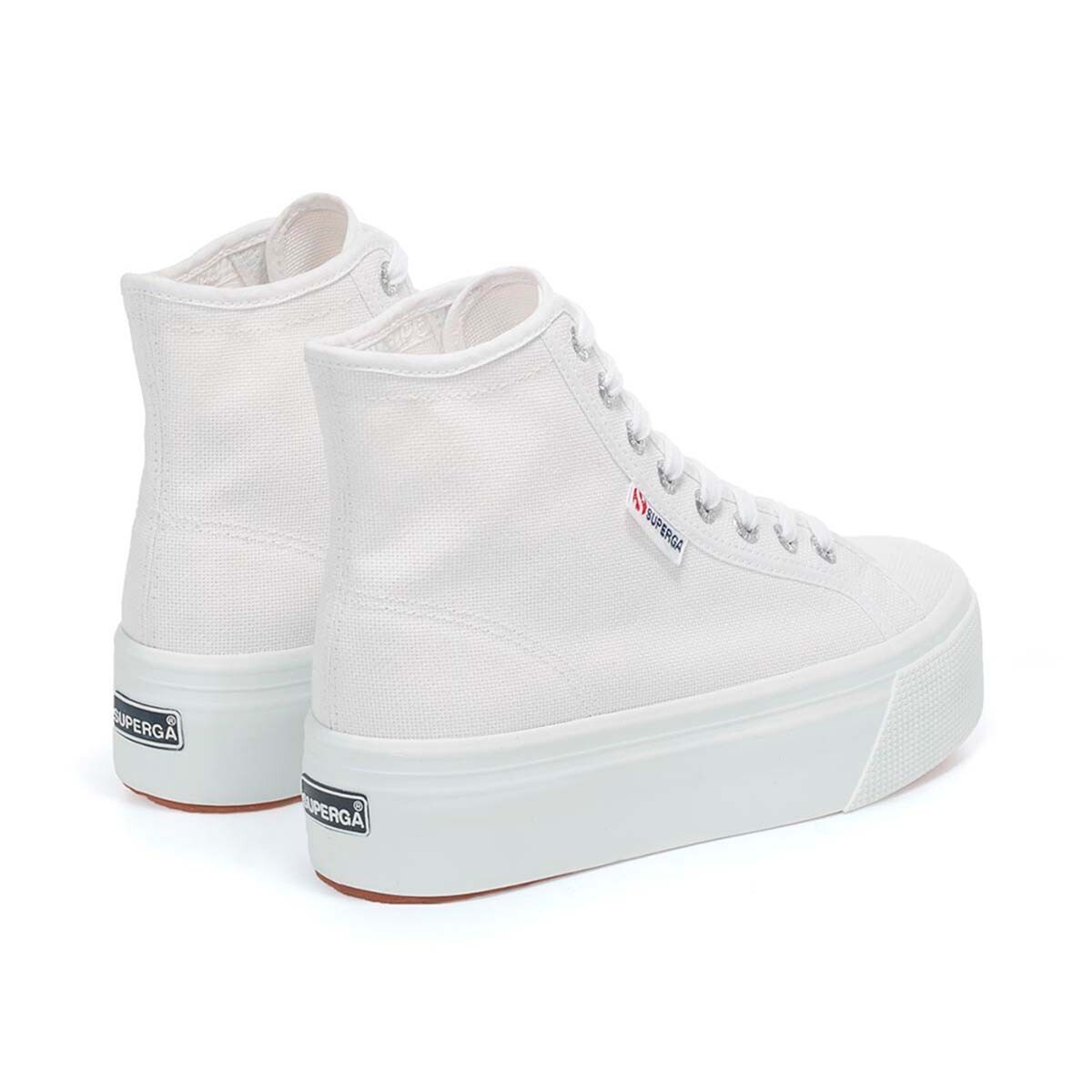 ZAPATILLAS MUJER SUPERGA URBANAS BLANCO S41273W901 2708 HI TOP WHITE - 3