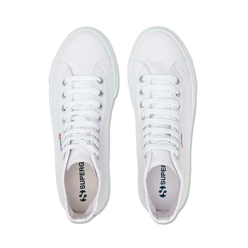 ZAPATILLAS MUJER SUPERGA URBANAS BLANCO S41273W901 2708 HI TOP WHITE - 4