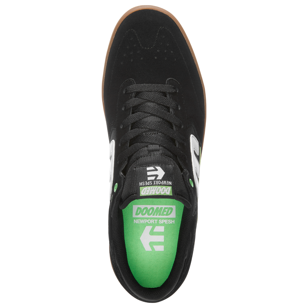 ZAPATILLA MEN WINDROW X DOOMED BLACK GREEN GUM - 2