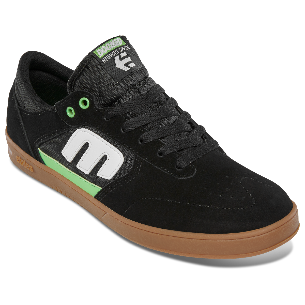 ZAPATILLA MEN WINDROW X DOOMED BLACK GREEN GUM - 4