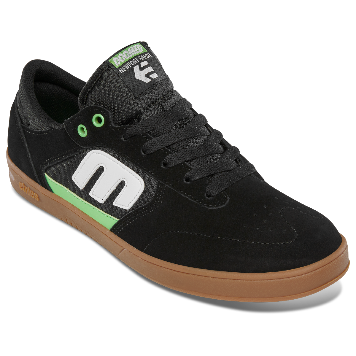 ZAPATILLA MEN WINDROW X DOOMED BLACK GREEN GUM - 4