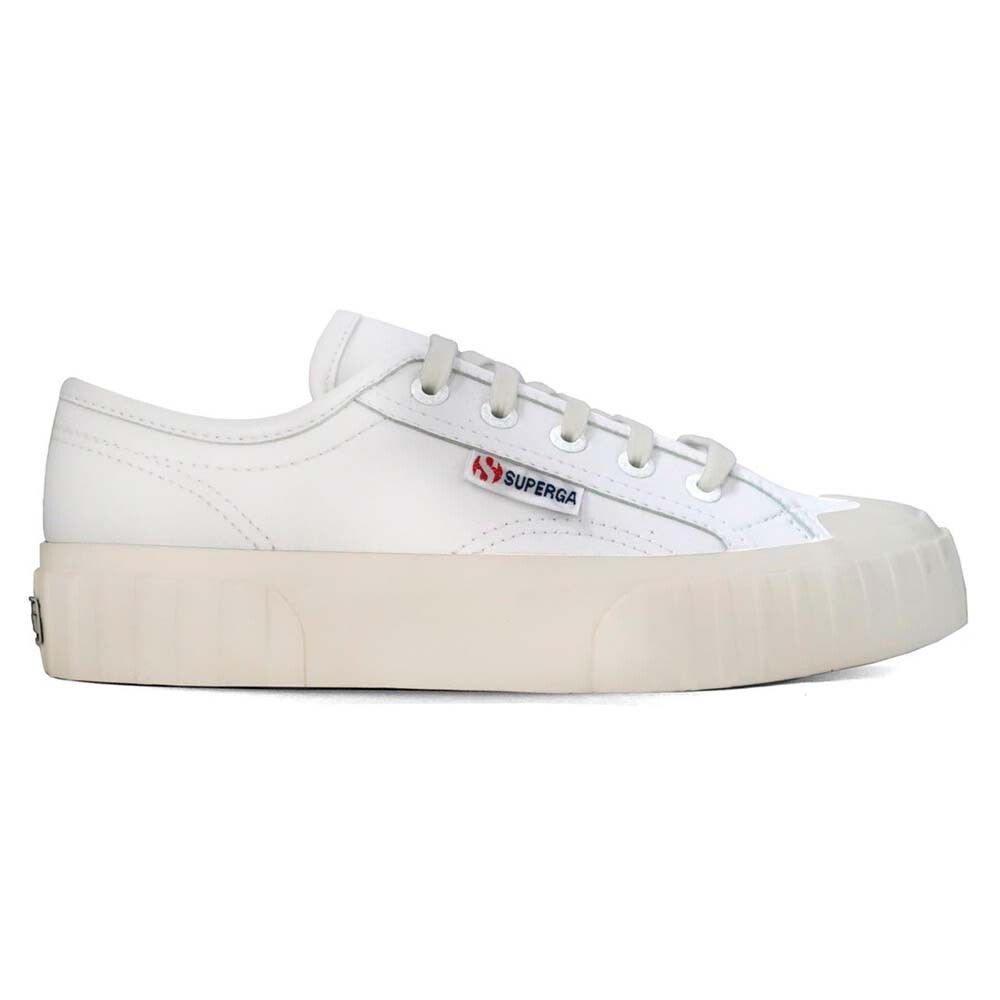 ZAPATILLAS UNISEX SUPERGA URBANAS BLANCO S31273WA8I 2630 STRIPE VEGAN FAUX - 1