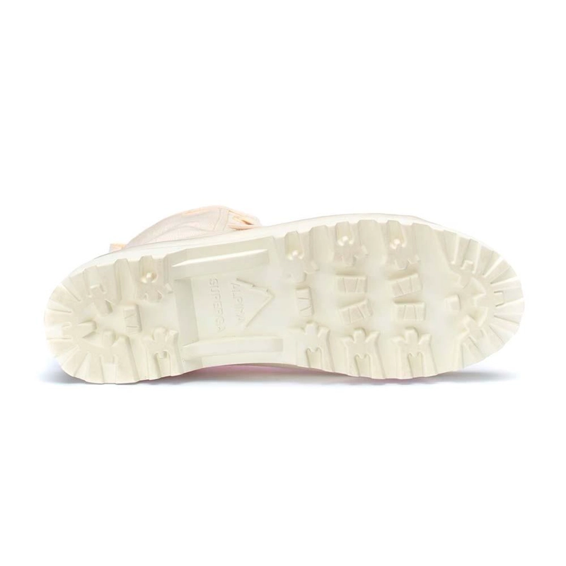 ZAPATILLAS MUJER SUPERGA URBANAS BEIGE S6116DWAFP 2641 ALPINA HIGH SHINY RAW - 5