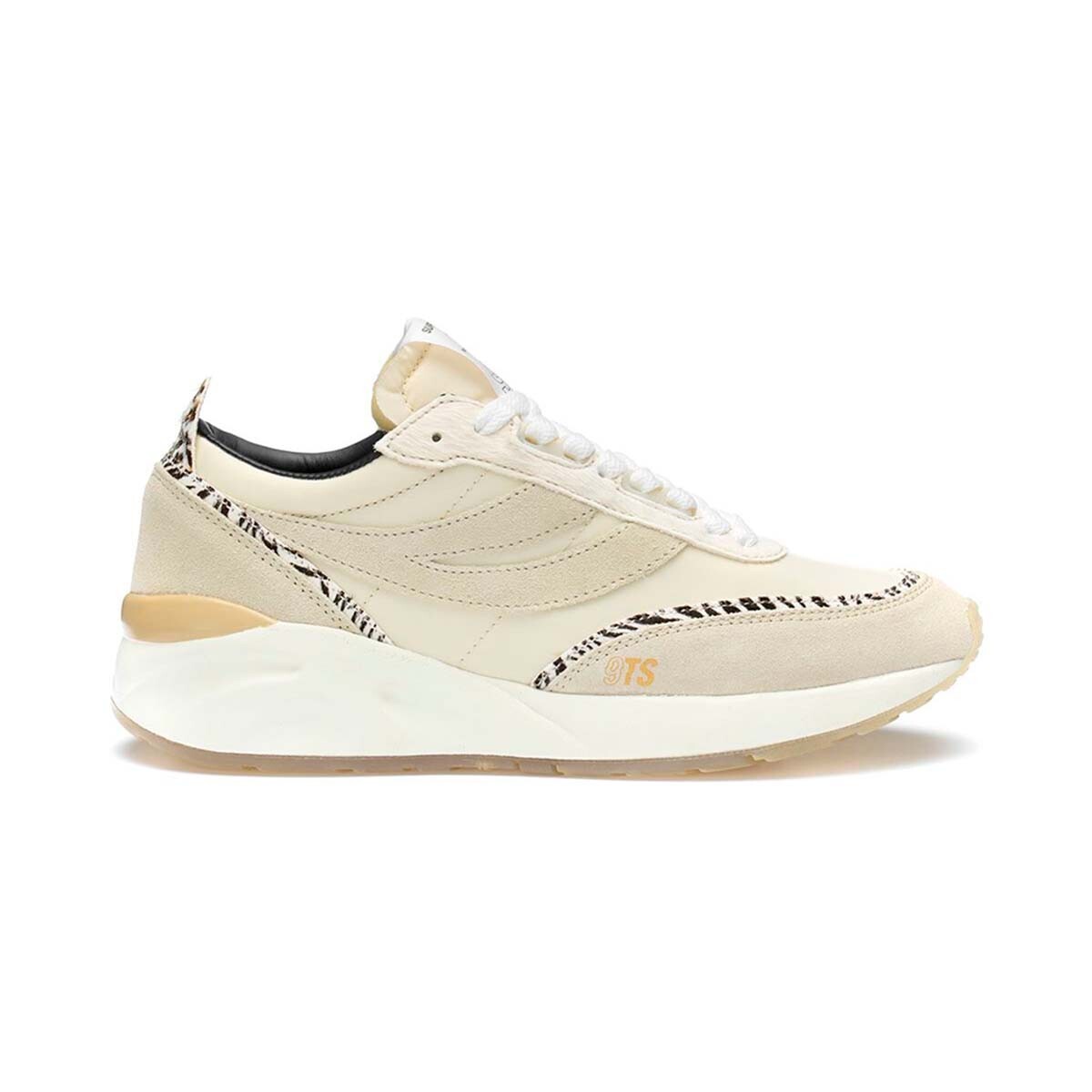 ZAPATILLAS MUJER SUPERGA URBANAS BEIGE 4089 9TS SL ZEBRA - 1