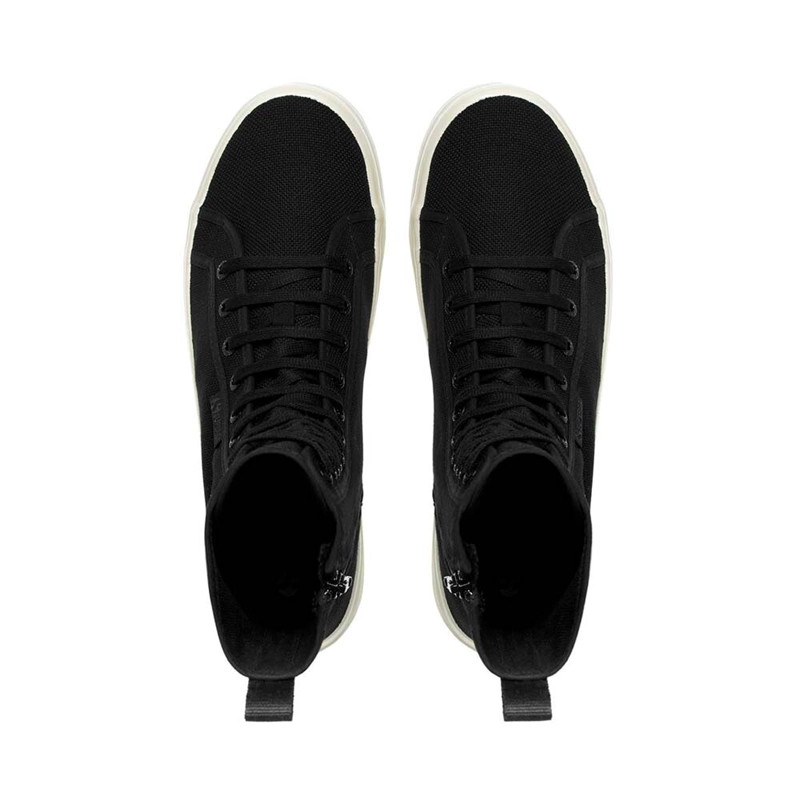 ZAPATILLAS MUJER SUPERGA URBANAS NEGRO S6116DWAJV 2641 ALPINA HIGH SHINY BLACK TOTAL - 3