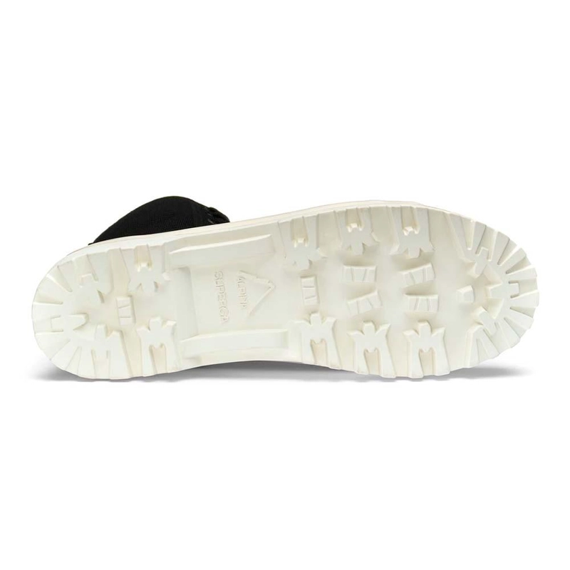 ZAPATILLAS MUJER SUPERGA URBANAS NEGRO S6116DWAJV 2641 ALPINA HIGH SHINY BLACK TOTAL - 5
