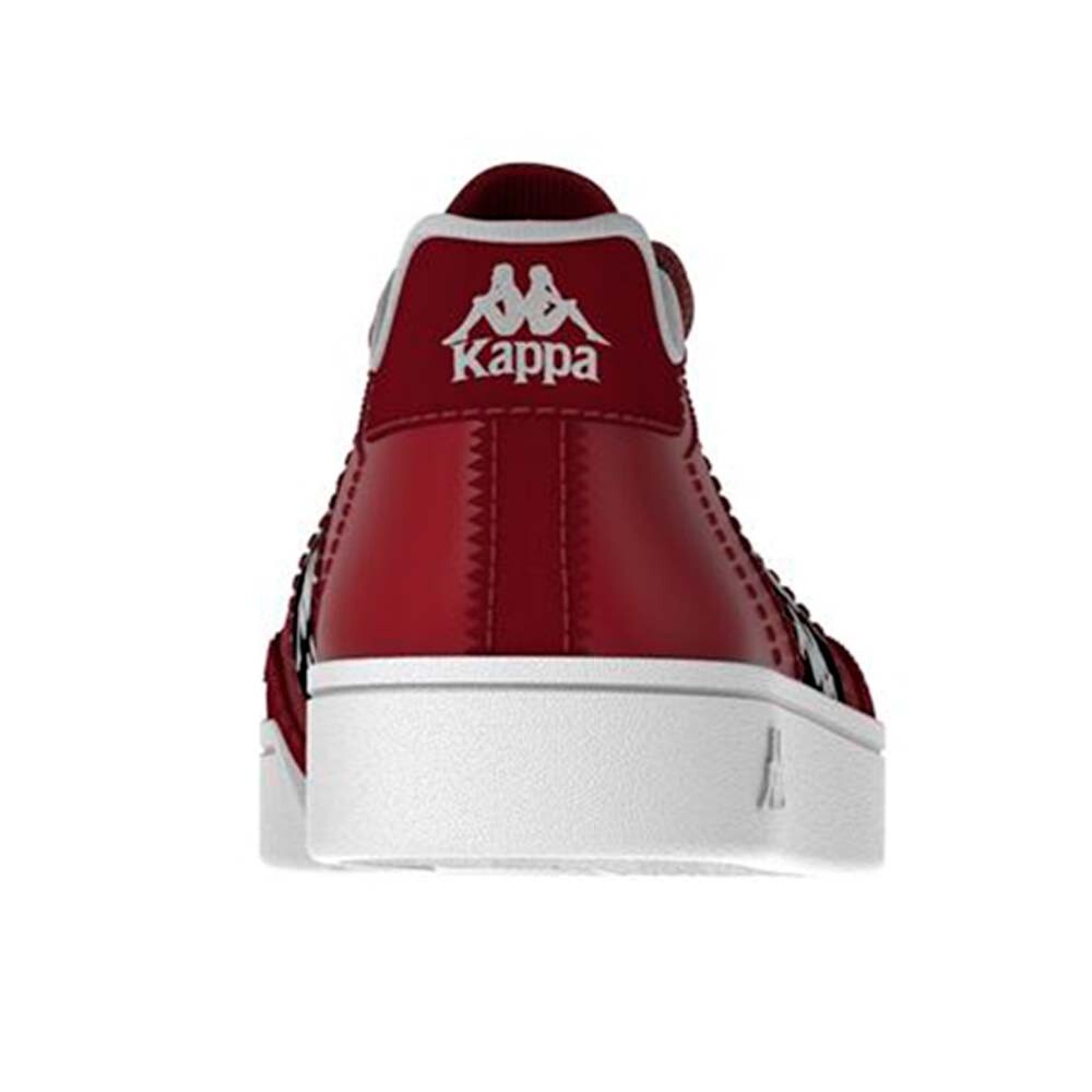 ZAPATILLAS UNISEX KAPPA URBANAS ROJO 222 BANDA BARNEL RED BLACK WHITE - 5