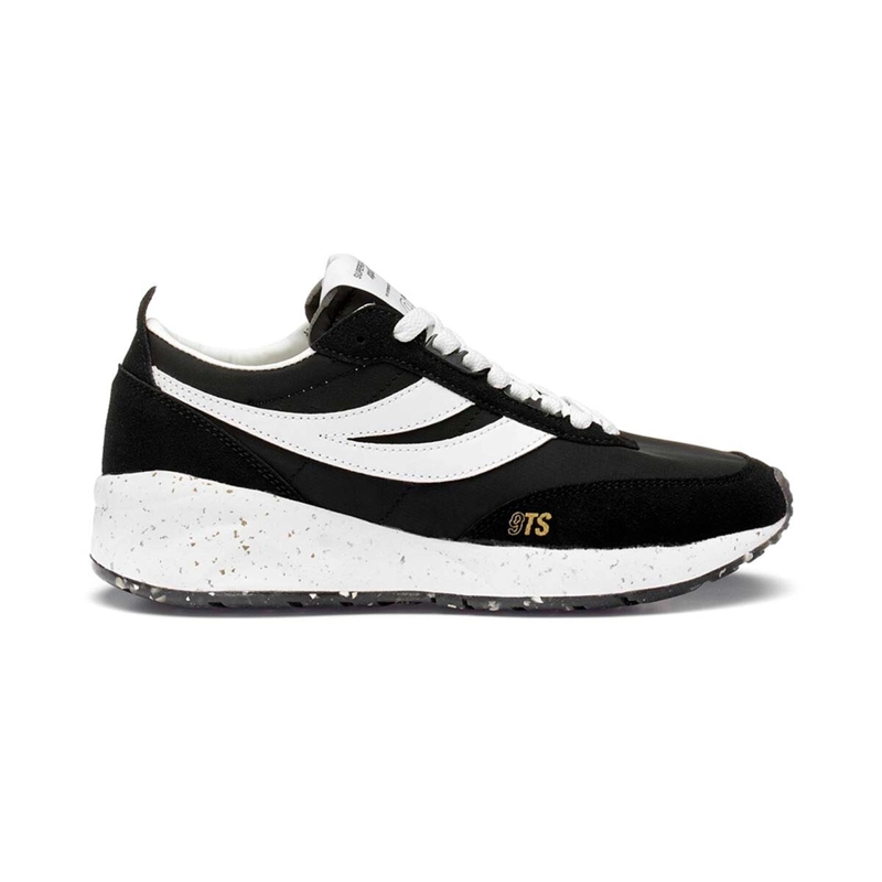 ZAPATILLAS UNISEX SUPERGA TRAINING NEGRO S7128GWA57 4089 9TS VEGAN BLACK WHITE - 1