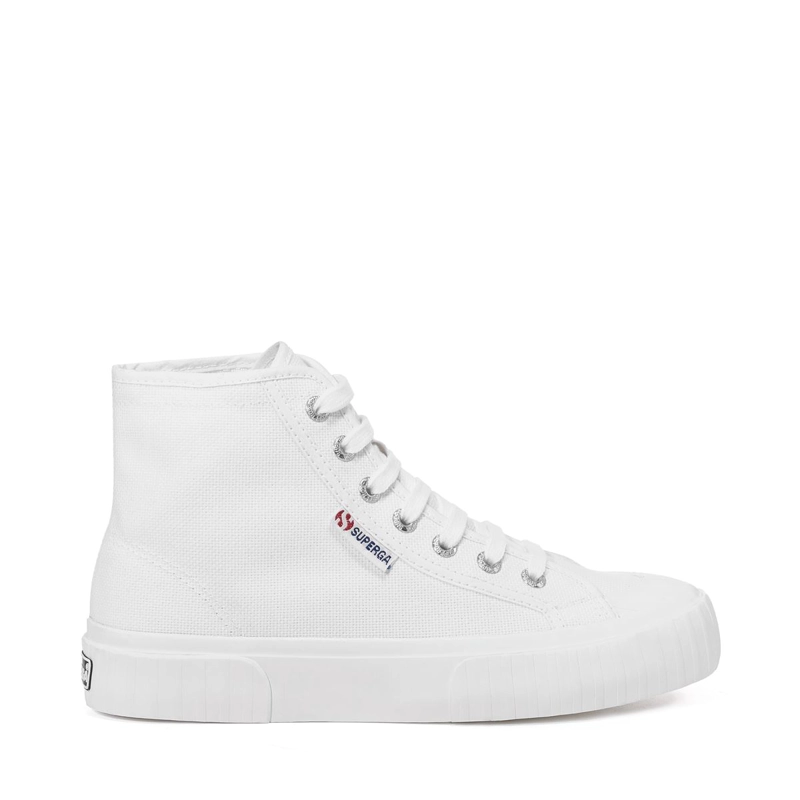 ZAPATILLAS MUJER SUPERGA URBANAS BLANCO S112I9W901 2696 STRIPE WHITE - 1