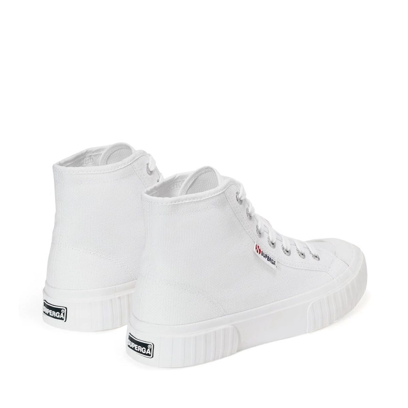 ZAPATILLAS MUJER SUPERGA URBANAS BLANCO S112I9W901 2696 STRIPE WHITE - 3