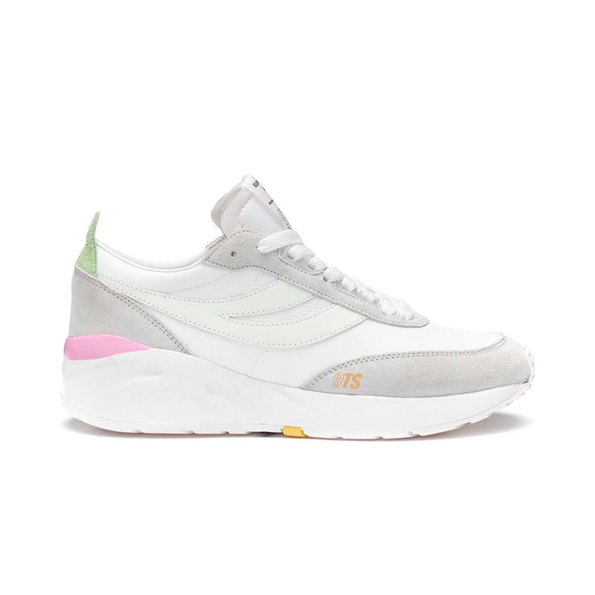 ZAPATILLAS MUJER SUPERGA URBANAS BLANCO S4115YWA60 4089 9TS WHITE PINK VIOLET BYE - 1