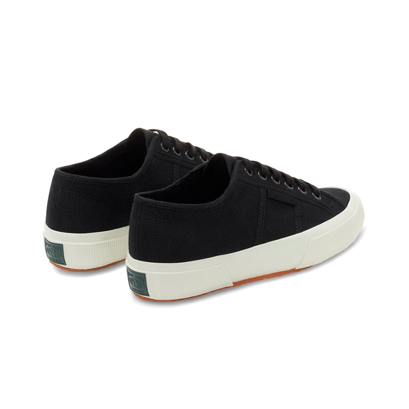 ZAPATILLAS MUJER SUPERGA URBANAS NEGRO S3111TWAHU 2706 OG BLACK WHITE AVORIO - 4