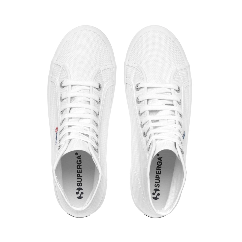 ZAPATILLAS MUJER SUPERGA URBANAS BLANCO S00GXG0901 2341 ALPINA WHITE - 4