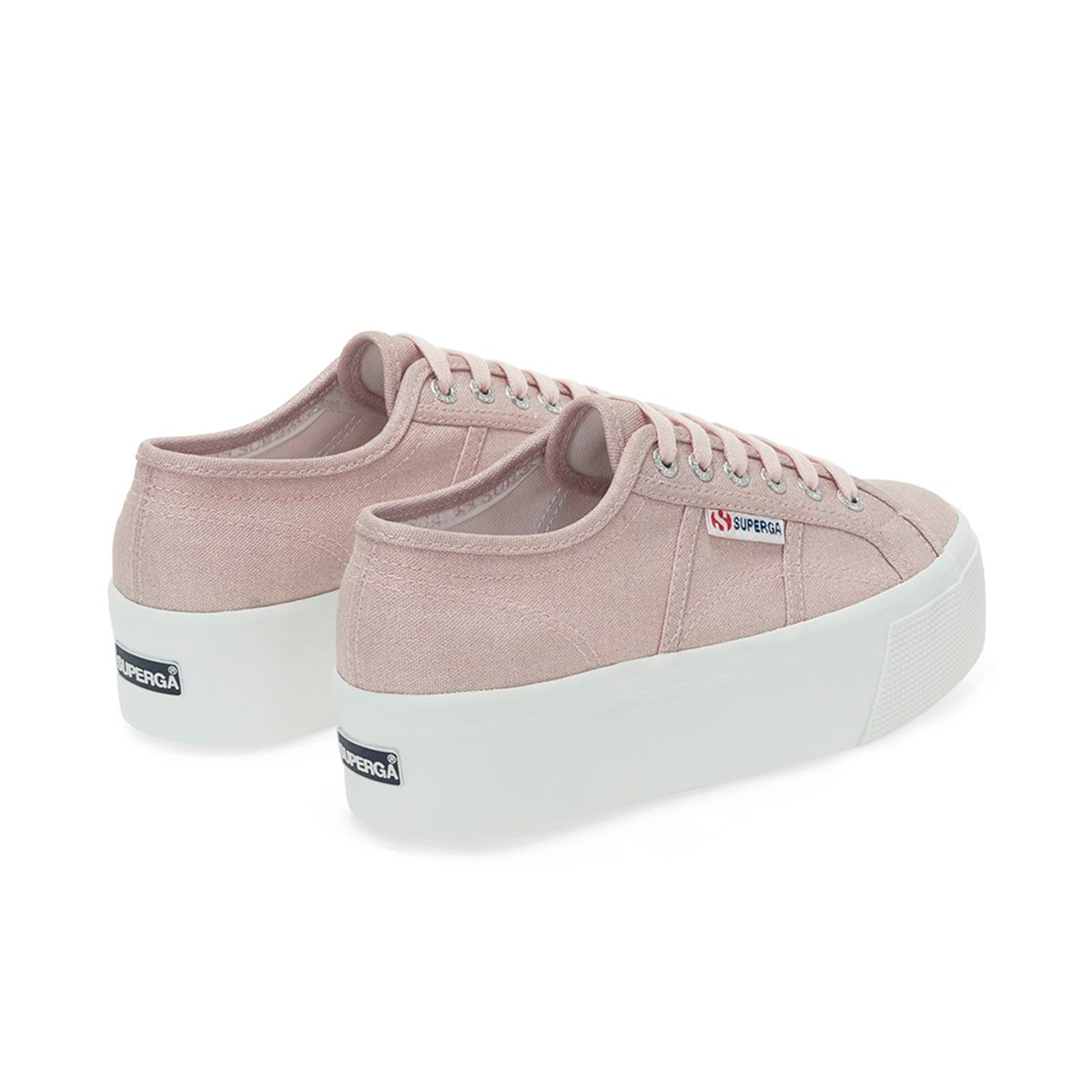ZAPATILLAS MUJER SUPERGA URBANAS ROSADO S1151IWT51 2790 GLITTER CANVAS PINK ISH - 3