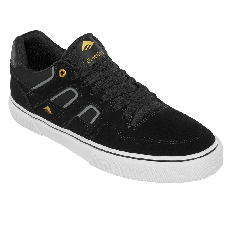 ZAPATILLAS HOMBRE EMERICA URBANAS NEGRO MEN TILT G6 VULC BLACK WHITE GOLD - 4