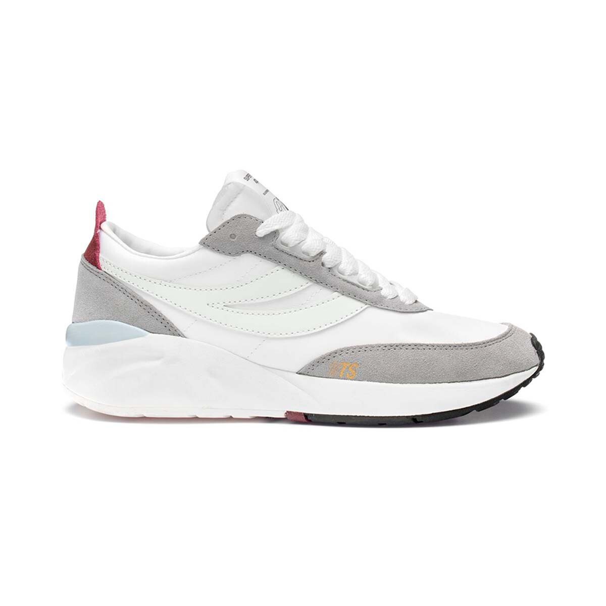 ZAPATILLAS HOMBRE SUPERGA URBANAS BLANCO S4115YWA5S 4089 9TS WHITE VIOLET BORDEAUX GREEN ICEBERG - 1