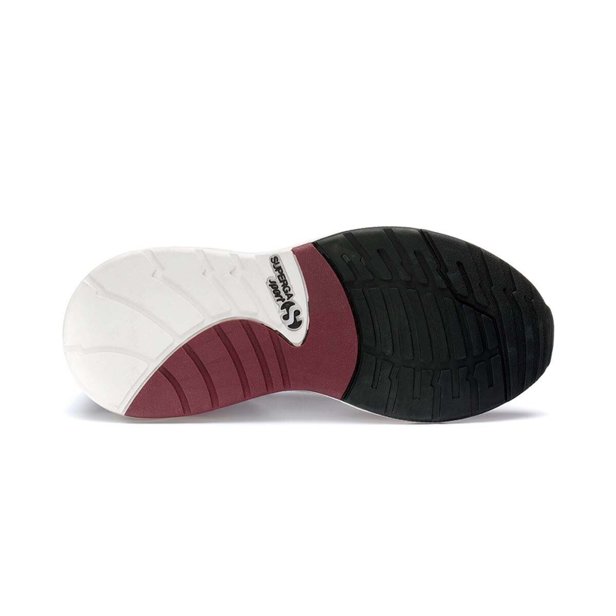 ZAPATILLAS HOMBRE SUPERGA URBANAS BLANCO S4115YWA5S 4089 9TS WHITE VIOLET BORDEAUX GREEN ICEBERG - 5
