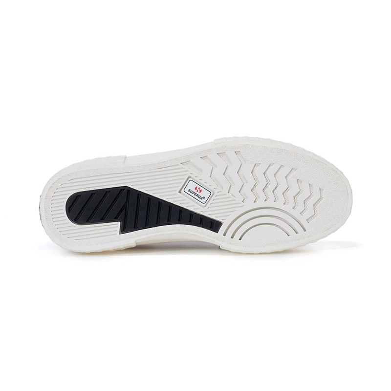 ZAPATILLAS MUJER SUPERGA URBANAS NEGRO S5111SWA6M 2631 STRIPE PLATFORM BLACK WHITE - 5
