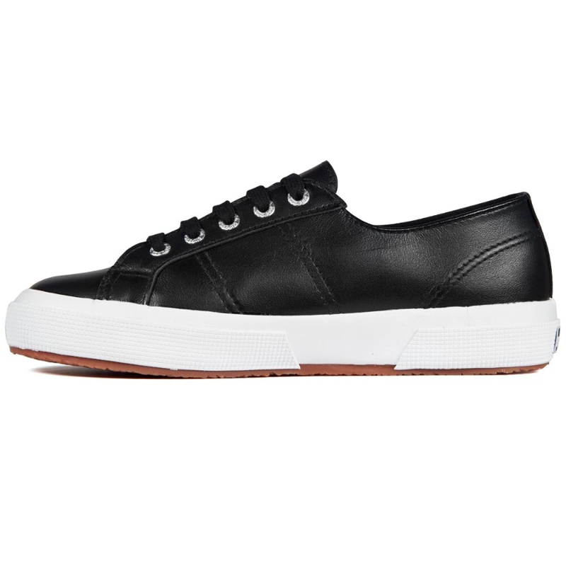 ZAPATILLAS MUJER SUPERGA CASUALES NEGRO 2750-NAPLNGCOTU BLACK - 2