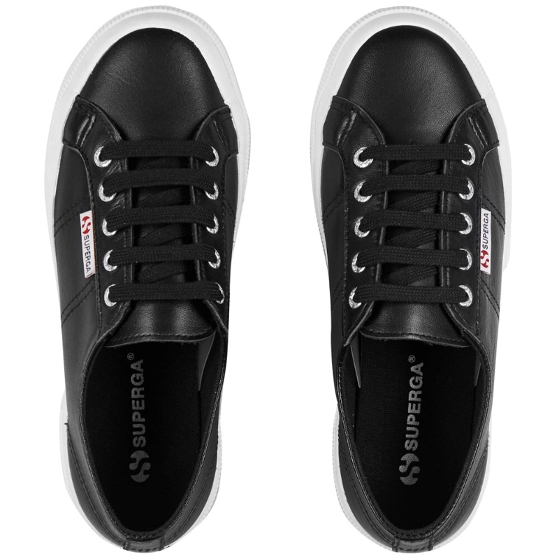 ZAPATILLAS MUJER SUPERGA CASUALES NEGRO 2750-NAPLNGCOTU BLACK - 3